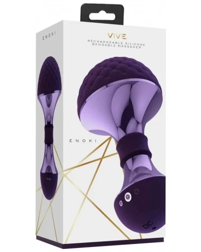 Stimulateur de clitoris Enoki Vive 12.5cm Violet pas cher