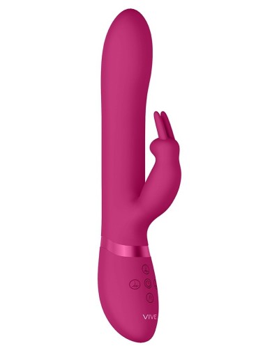 Vibro Rabbit Amoris Vive 23cm Rose pas cher