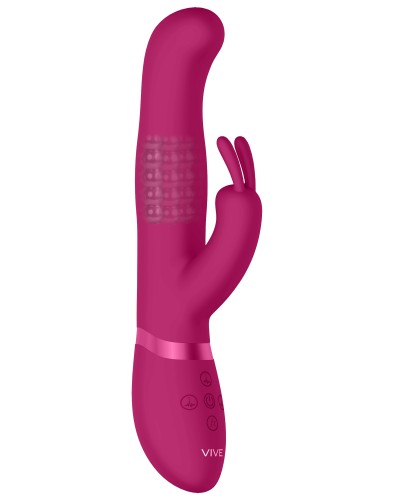 Vibro Rabbit IZARA Vive 22cm Rose pas cher