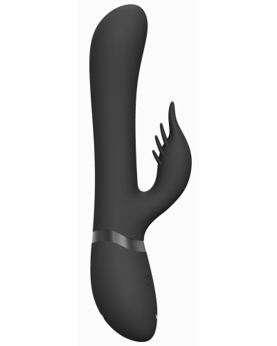 Vibro Rabbit Chou 23 x 3.5cm Noir pas cher