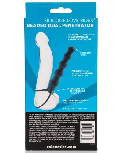 Stick Beads pour Double pEnEtration 14 x 2.6cm pas cher