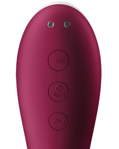 Stimulateur de clitoris DUAL CRUSH Satisfyer 16cm pas cher