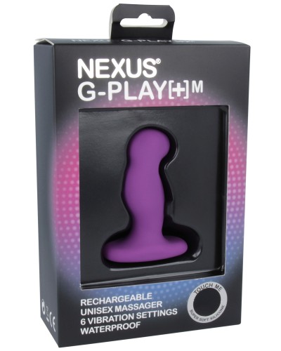 Plug prostatique Vibrant G-Play M Nexus 7.5 x 2.9cm Violet pas cher