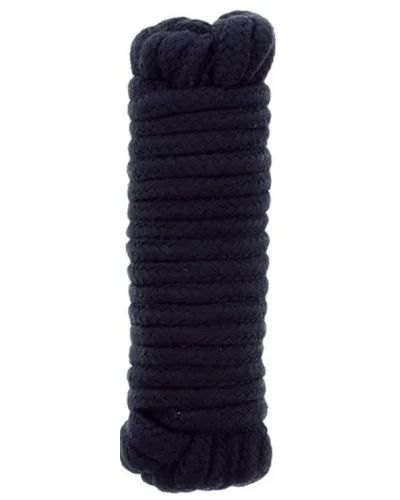 Corde Bondage Fine 5m Noir pas cher