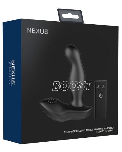 Plug prostatique gonflable vibrant Boost Nexus 10 x 4.6cm pas cher