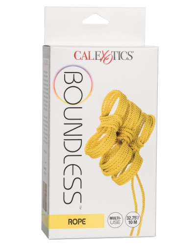 Corde de bondage Boundless 10m Jaune pas cher