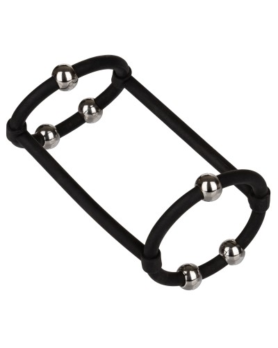 Cockring Cage de pEnis Beaded Enhance 7.5cm - Diametre 40mm pas cher