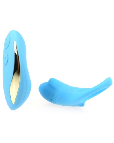 Cockring vibrant Shark 29mm Bleu pas cher