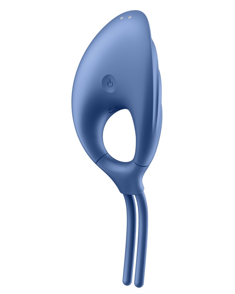 Cockring vibrant Swordsman Satisfyer Bleu pas cher