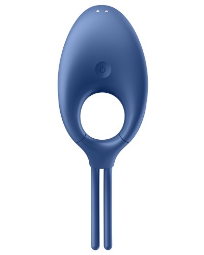 Cockring vibrant Swordsman Satisfyer Bleu pas cher