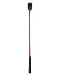 Cravache Crop Square 70cm Noir pas cher