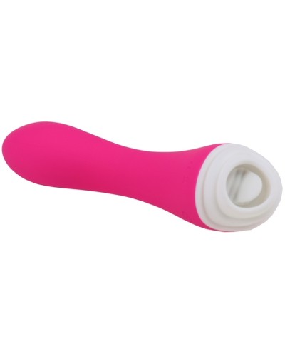 Stimulateur de clitoris et Point G Licky 20cm Rose pas cher