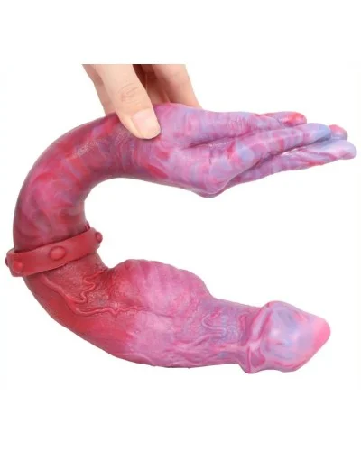Double gode Duo Hand Monster 42 x 6cm pas cher
