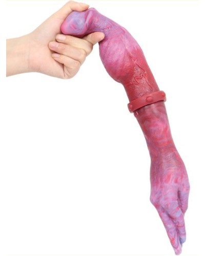 Double gode Duo Hand Monster 42 x 6cm pas cher