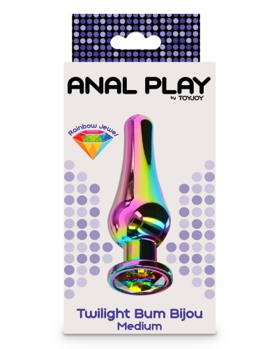 Plug Bijou anal Twilight Bum M 10 x 3.4cm pas cher