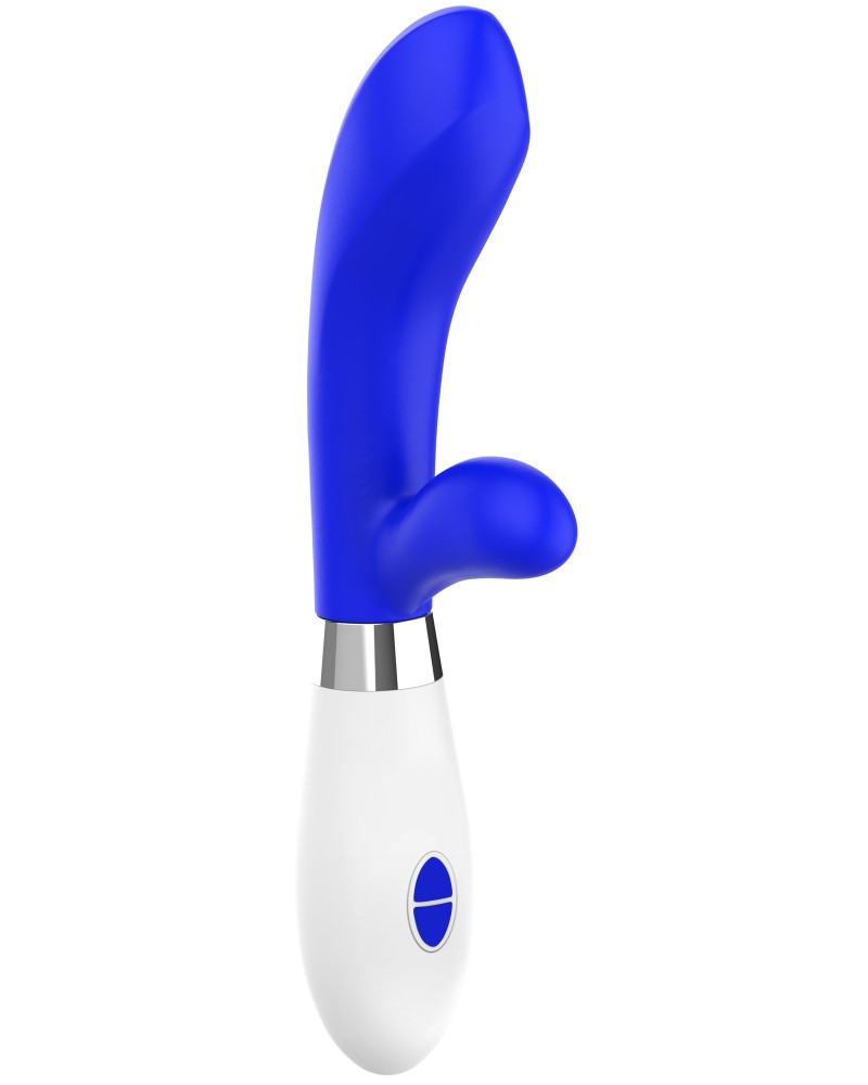 Vibro Rabbit Achilles 20cm Bleu pas cher