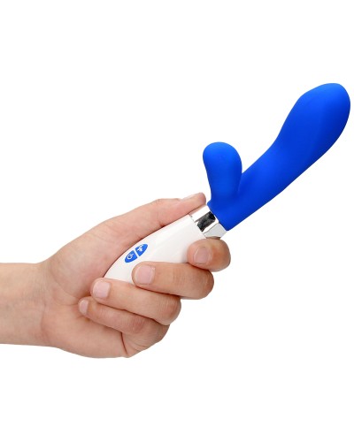 Vibro Rabbit Achilles 20cm Bleu pas cher