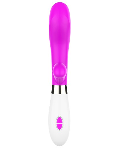 Vibro Rabbit Achilles 20cm Rose pas cher