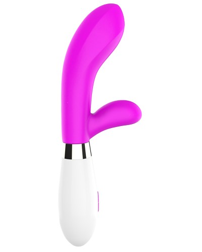 Vibro Rabbit Achilles 20cm Rose pas cher