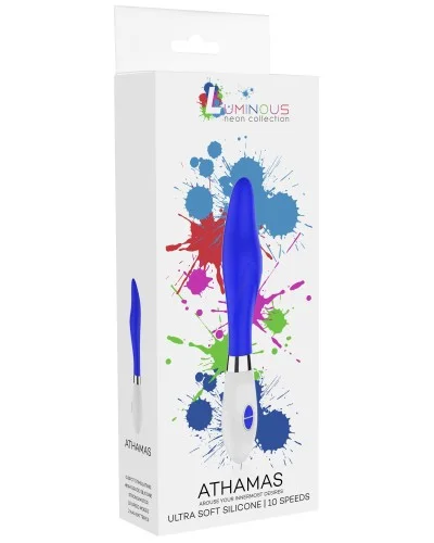 Vibro Athamas 13 x 3.7cm Bleu pas cher