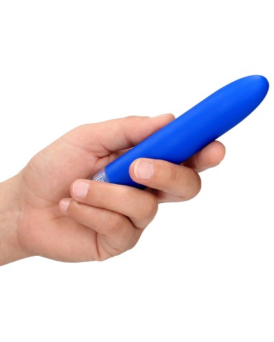 Mini Vibro ELENI 14cm Bleu pas cher