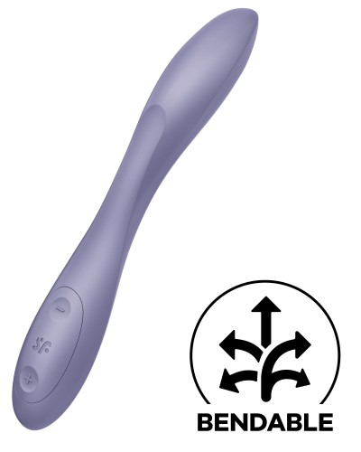 Vibro G-Spot Flex 2 Satisfyer 20cm Violet pas cher