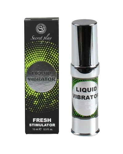 Gel vibrant Liquid Vibrator Fresh 15ml pas cher
