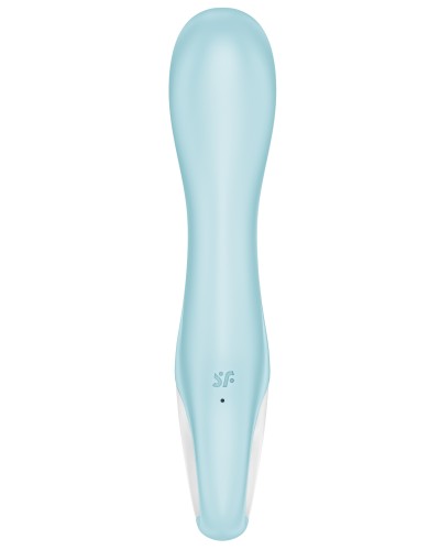 Vibro gonflable Air Pump Vibrator 5+ Satisfyer 12 x 3.5cm pas cher