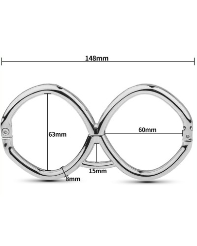 Menottes de poignets Hex 15cm pas cher