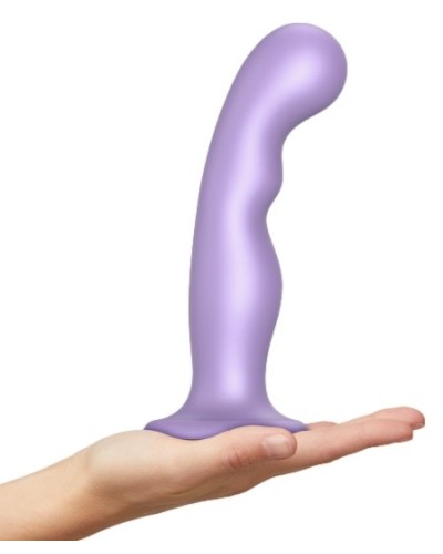 Plug silicone P&G Strap-On-Me XL 17.5 x 4.2cm Violet pas cher