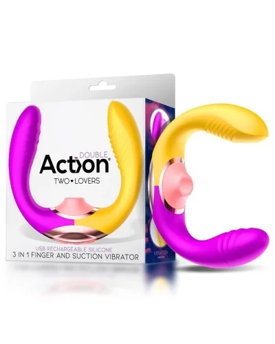 Stimulateur de clitoris et point G Two Lovers pas cher