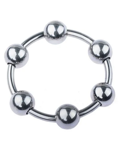 Anneau de gland 6 Balls Ring Taille 28 mm