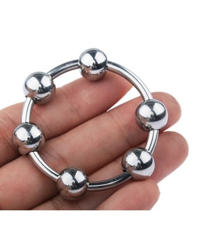 Anneau de gland 6 Balls Ring Taille 28 mm