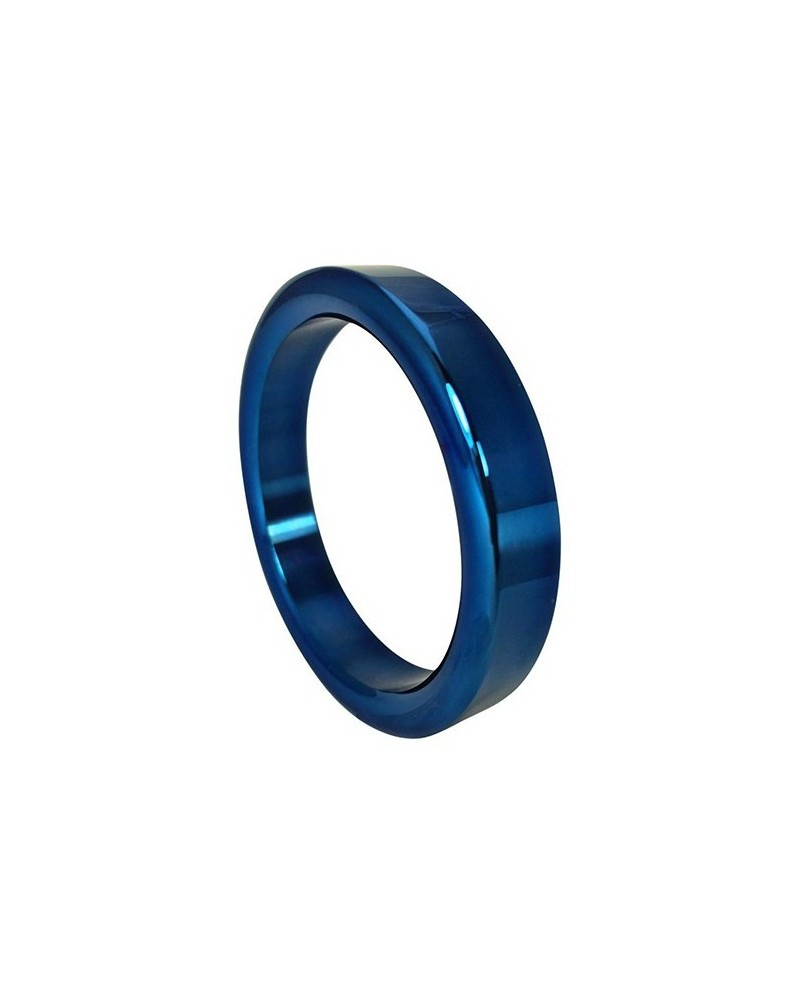 Cockring Bleu 8mm Taille 55 mm