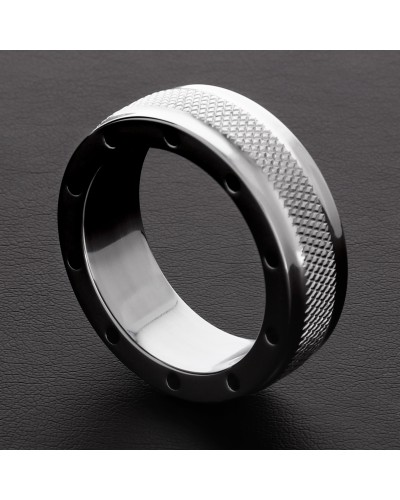 Cockring Cool and Knurl 15mm Taille 45 mm