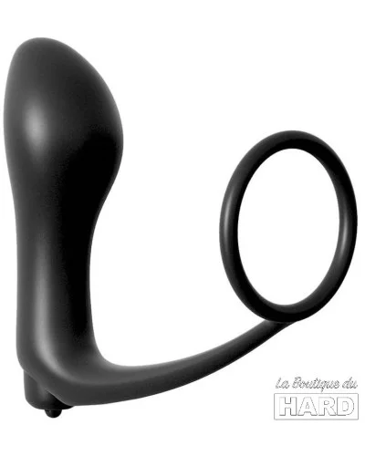 Ass Gasm Vibrant Plug 8.9 x 3.5 cm Noir pas cher