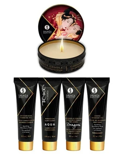 Coffret Ensemble Secret de Geisha - Vin p