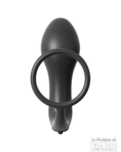 Ass Gasm Vibrant Plug 8.9 x 3.5 cm Noir pas cher