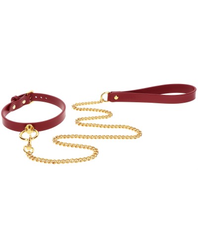 Collier-Laisse Taboom Rouge