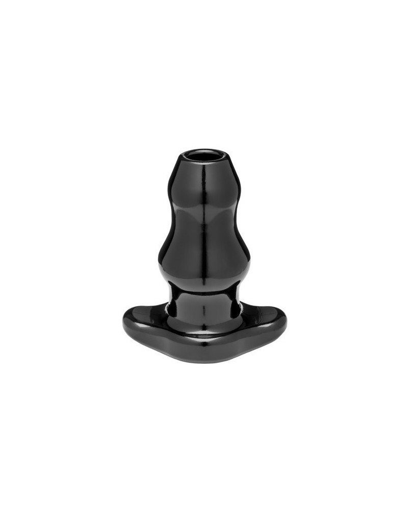 Double Tunnel Plug Noir Large12 x 7 cm pas cher