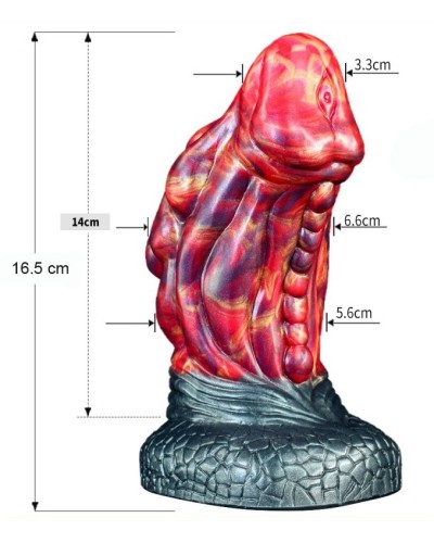 Gode Dragon Futax 14 x 6cm