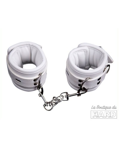 Menottes de chevilles Cuff Bomb Blanches