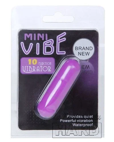 Mini Vibro 10 fonctions 6cm Violet