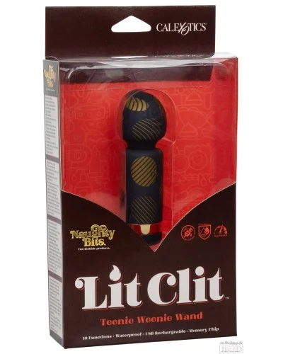 Mini Wand Lit Clit 9.5cm Noir