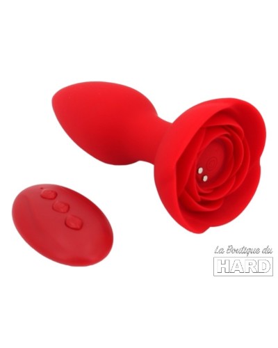 Plug Bijou Vibrant Rose 10 x 4cm