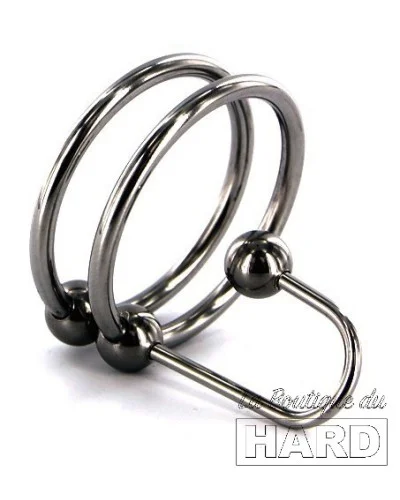 Sperm Stopper DOUBLE RING 8mm Taille 28 mm