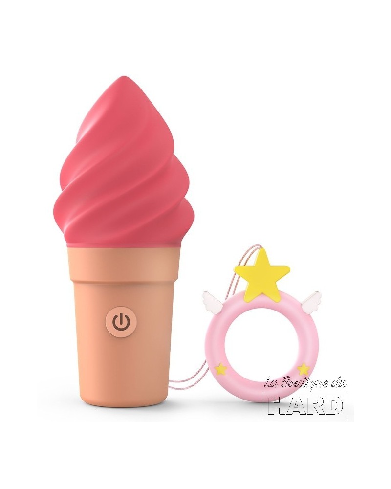 Stimulateur de clitoris Cand'Ice Raspberry Jolly