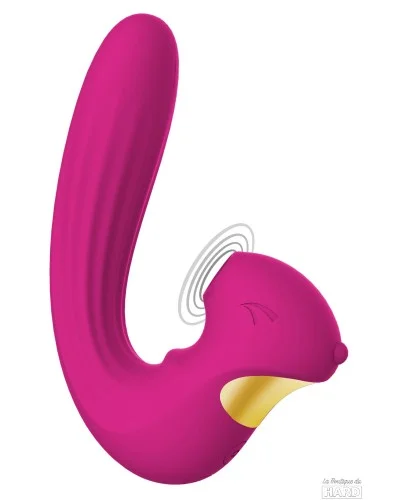 Stimulateur de clitoris et point G Celestial 15cm Violet