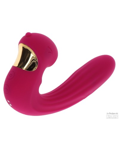 Stimulateur de clitoris et point G Celestial 15cm Violet