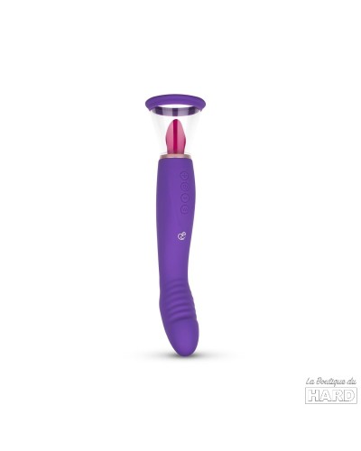 Stimulateur de clitoris et point G Pleasure Pump 26cm